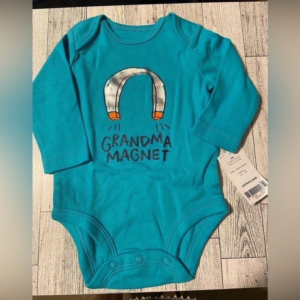 NWT Grandma Magnet Onesie SIZE 3 months